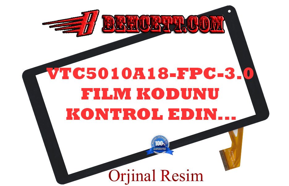 VTC5010A18-FPC-3.0 Kodlu Dokunmatik