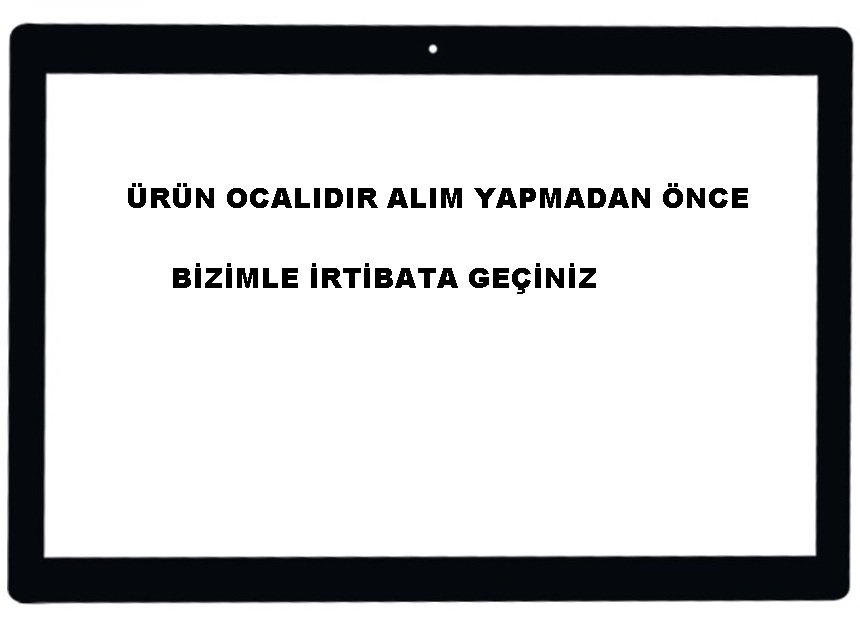 Lenovo Tab M10 TB-X605 X605F Ön Cam Dokunmatik Lens Ocalı