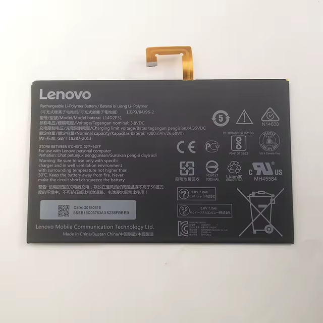 Lenovo Tab 2 A10-30 TB2-X30L TB2-X30M L14D2P31 Batarya Pil