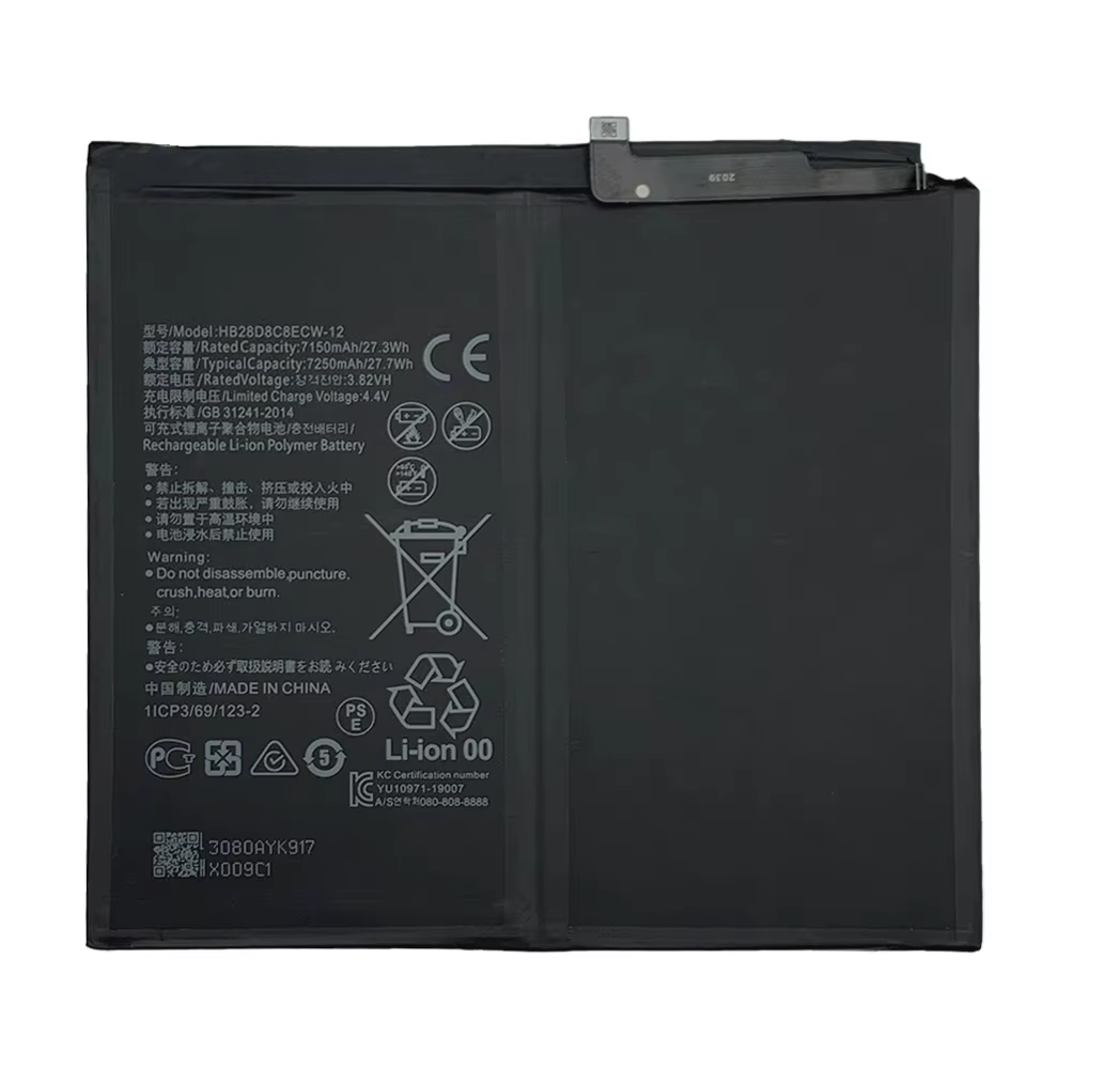 Huawei Honor Pad 8 12'' HEY-W09 HEY-AL09 HB28D8C8ECW-12 Batarya Pil