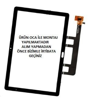 Huawei MediaPad M5 Lite 10 BAH2-W19 BAH2-W09 BAH2-L09 Ön Cam Dokunmatik Lens Ocalı