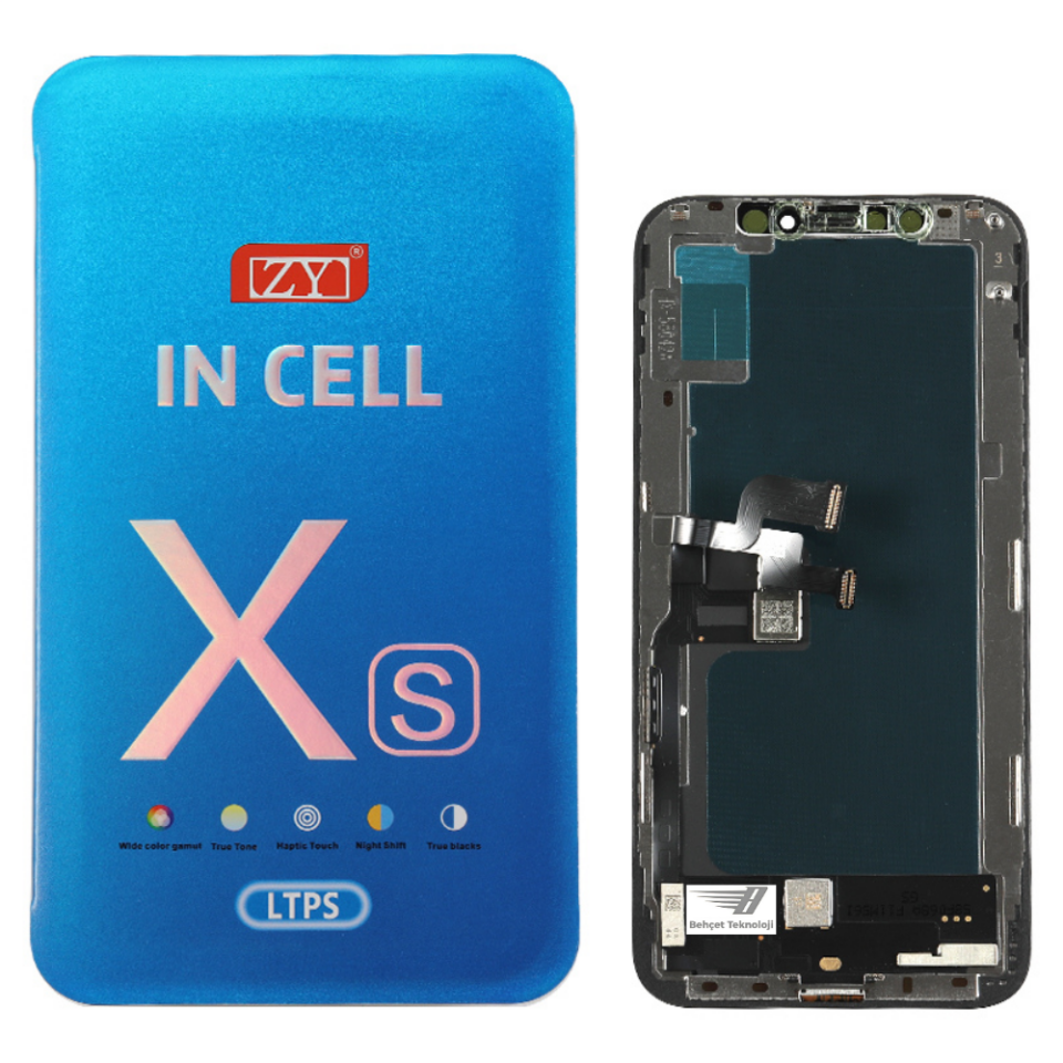 iPhone XS Lcd Ekran Dokunmatik ZY İncell Kalite