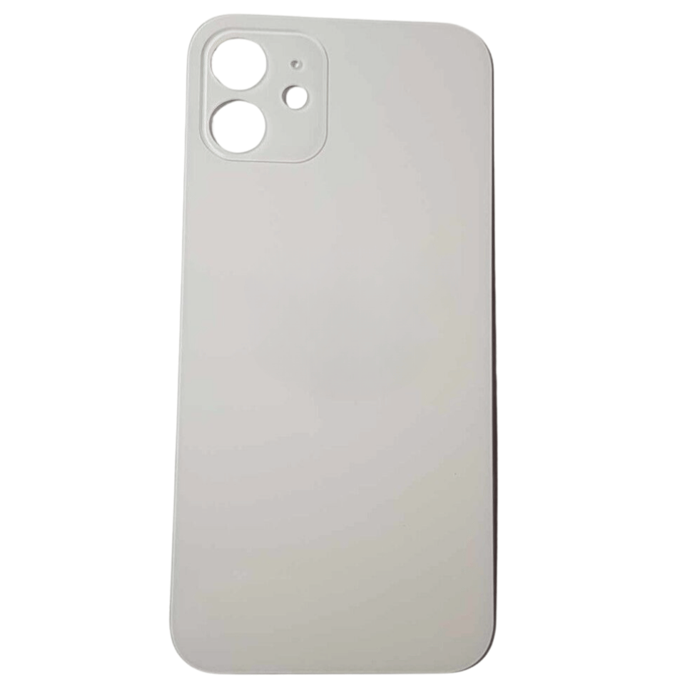 iPhone 12 Arka Arka Cam Kapak Beyaz