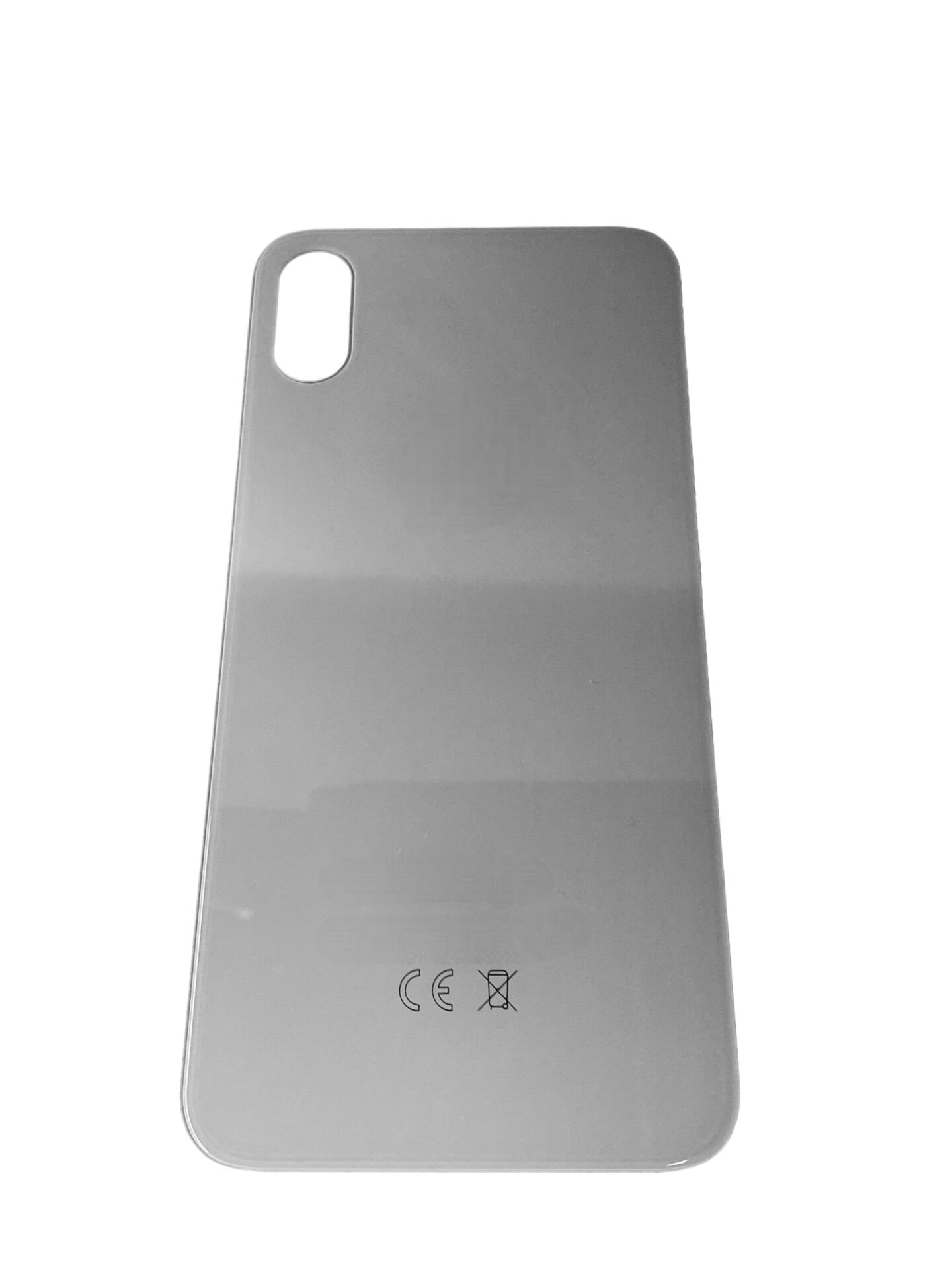 iPhone XS Arka Cam Pil Kapağı Gümüş Silver