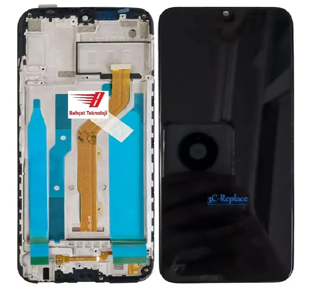 Tecno Camon 12 Lcd Ekran Dokunmatik Çıtalı