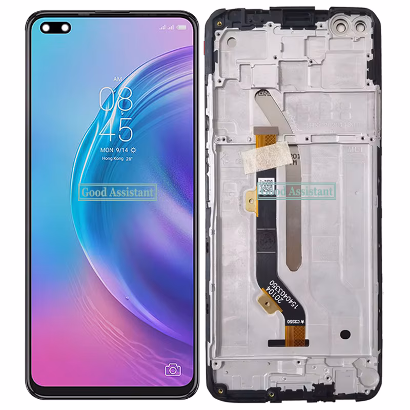 Tecno Camon 16 Premier Lcd Ekran Dokunmatik Çıtalı