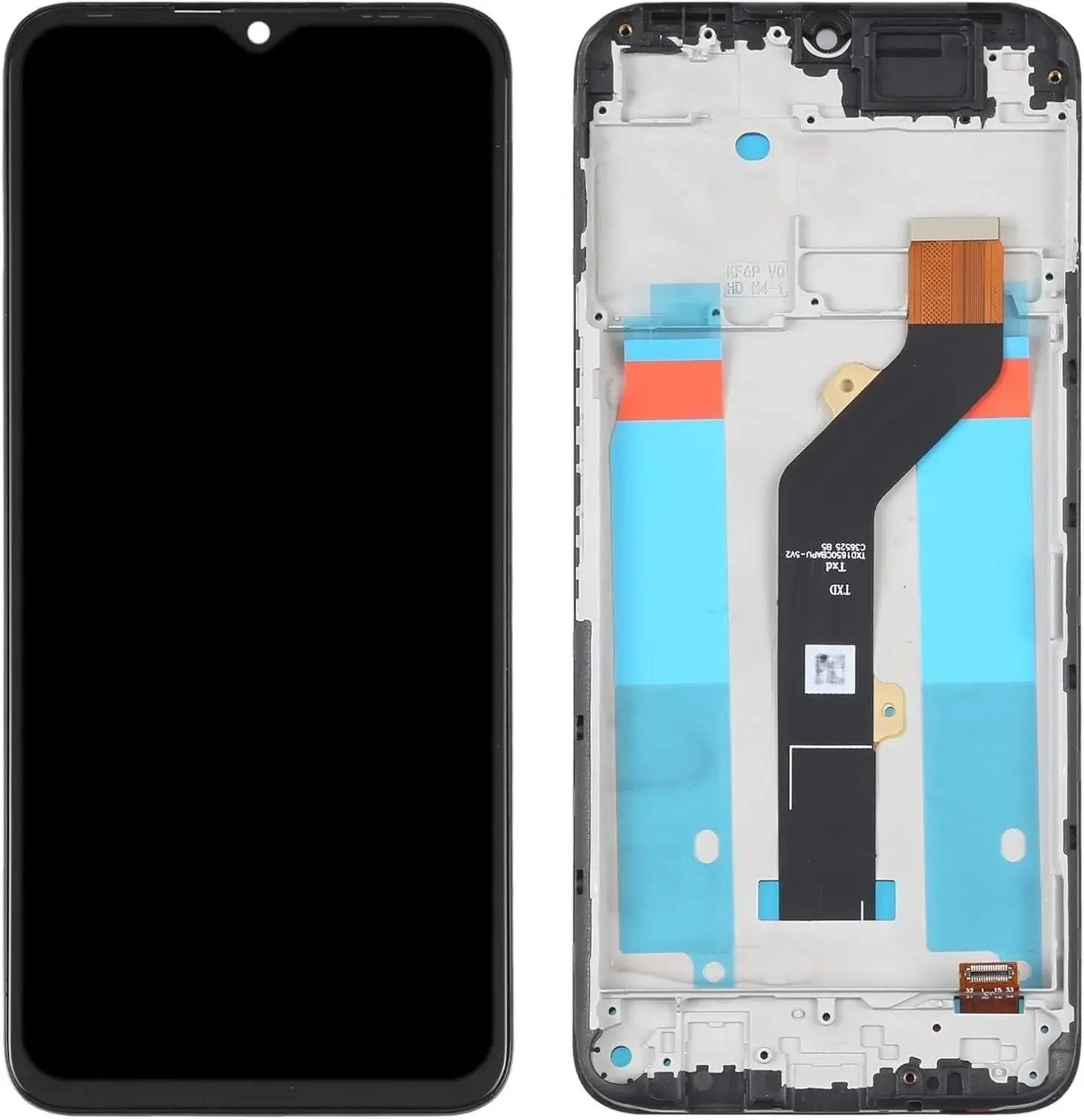 Tecno Camon 17 Lcd Ekran Dokunmatik Çıtalı