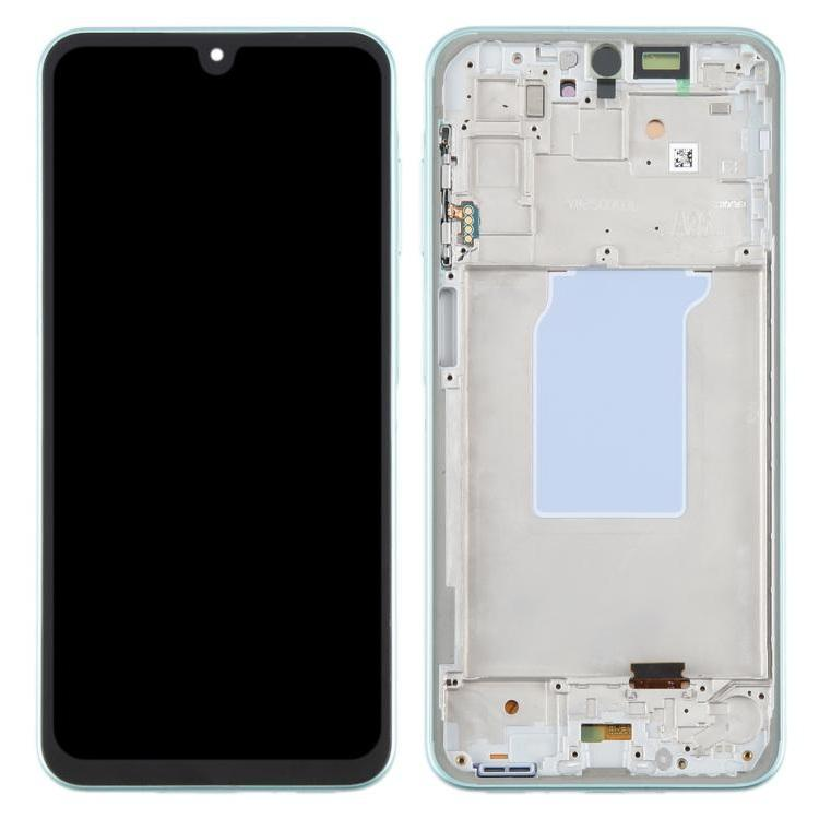 Samsung Galaxy A26 5G / SM-A266 SM-A266B Lcd Ekran Dokunmatik Çıtalı Servis YEŞİL MİNT