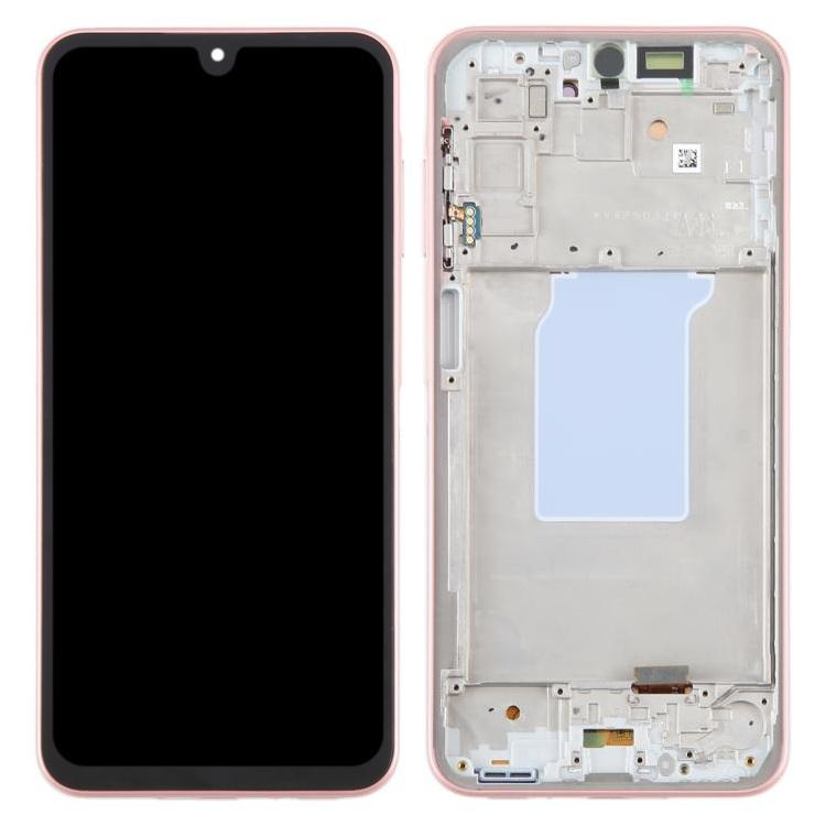 Samsung Galaxy A26 5G / SM-A266 SM-A266B Lcd Ekran Dokunmatik Çıtalı Servis PEMBE