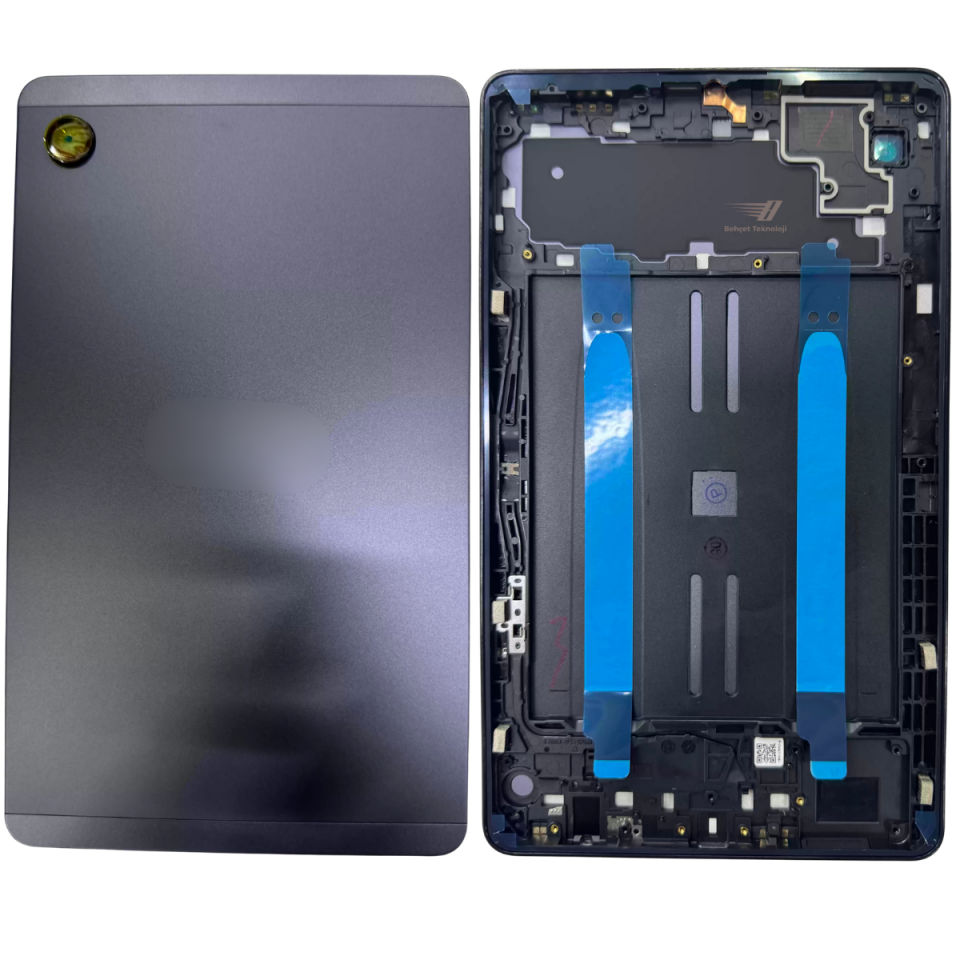 Samsung Galaxy Tab A11 SM-X130 Arka Kasa Pil Kapağı Koyu Gri