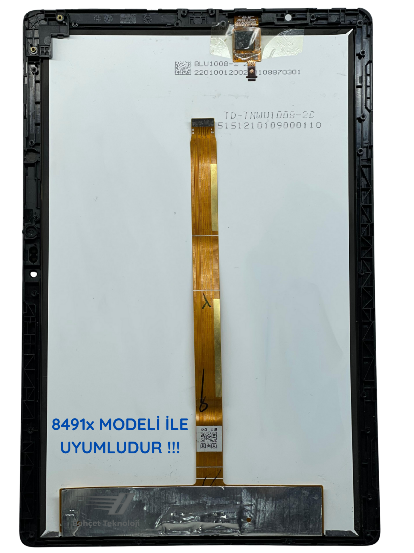 Tcl Tab 10L 8491X Lcd Ekran Dokunmatik Full Çıtalı Set Orijinal Çıkma