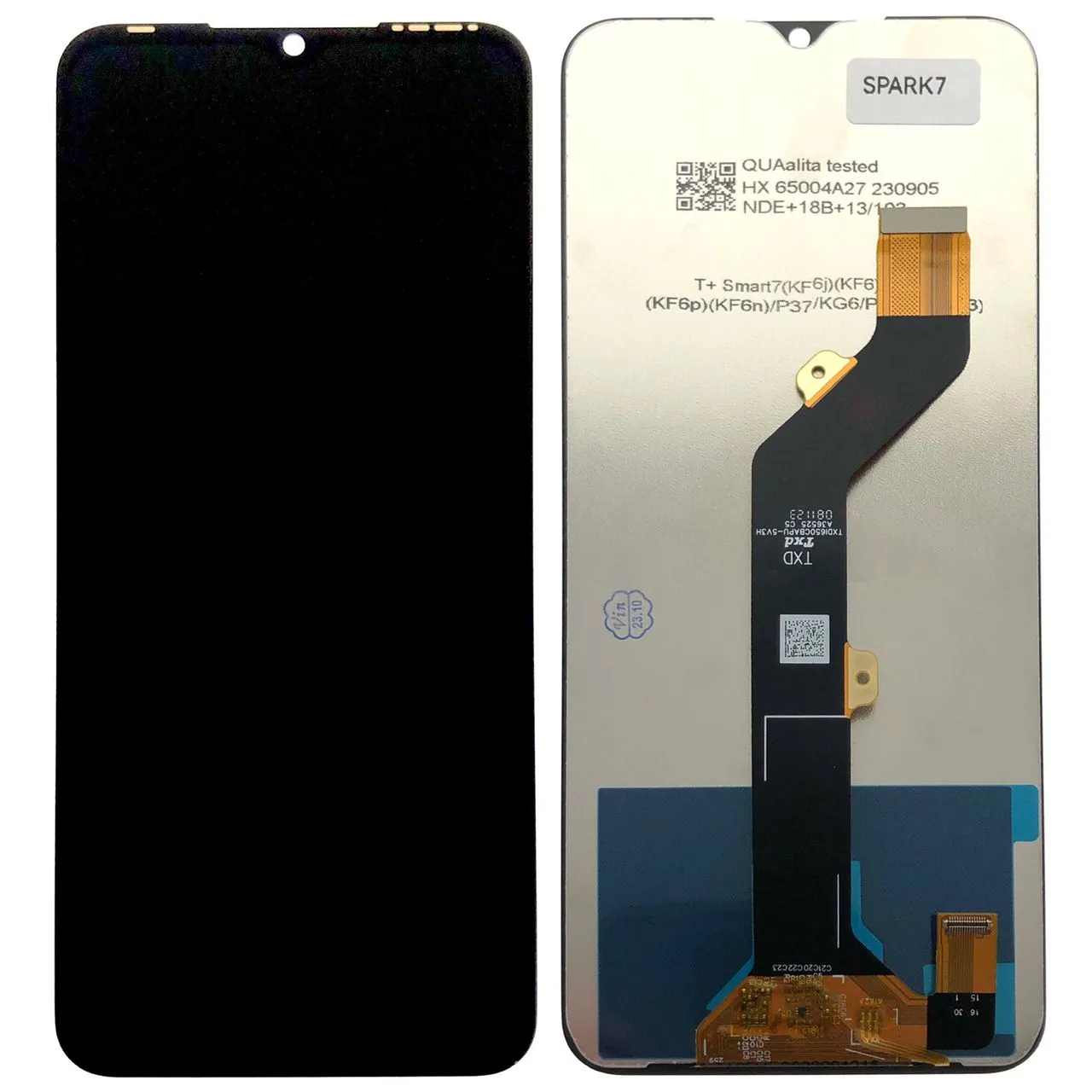 Tecno Spark 7T KF6 KF6P KF6K/I/J/M/H PR651h PR651 PR651E Lcd Ekran