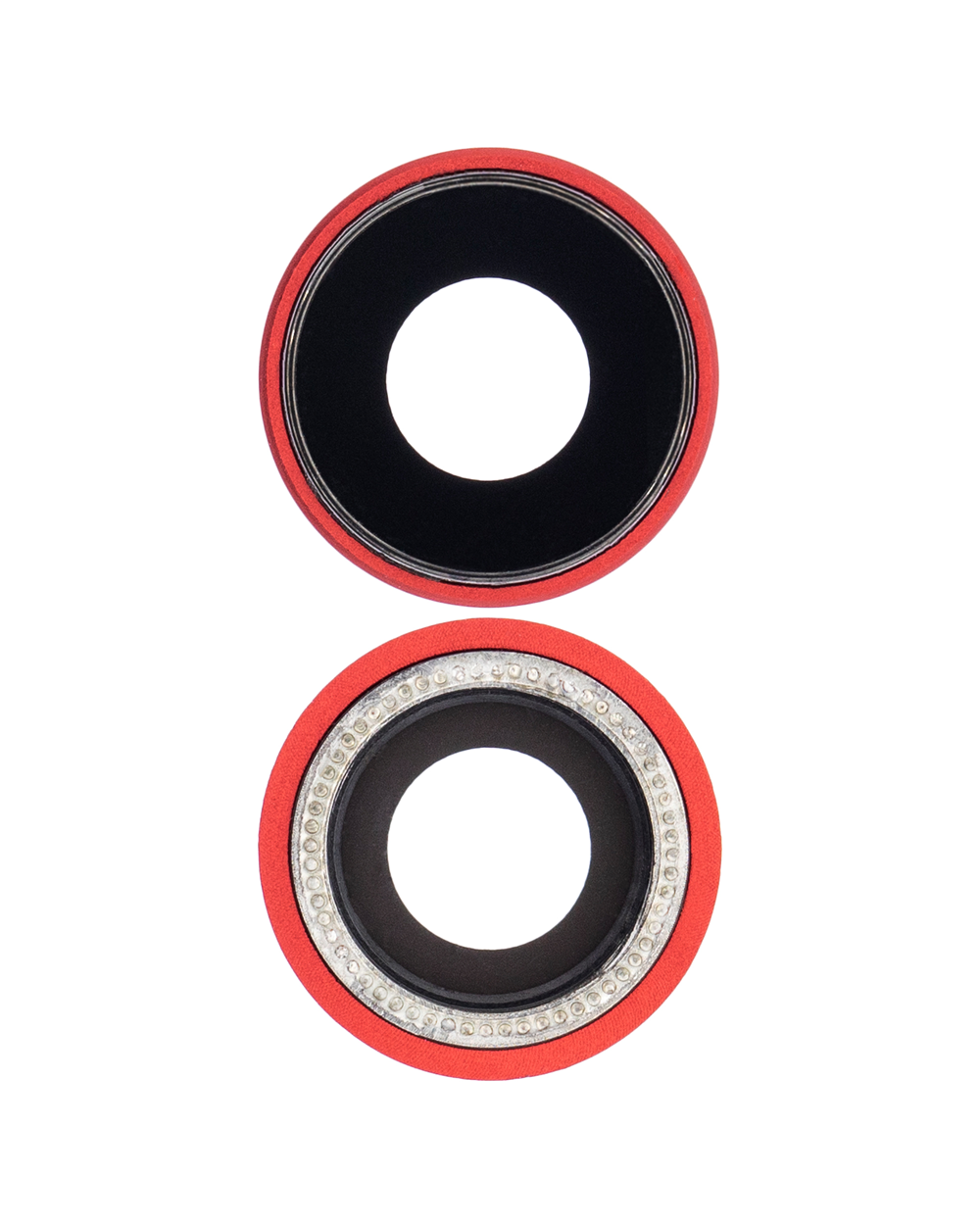 iPhone XR Kamera Camı Kamera Lensi Full Kırmızı