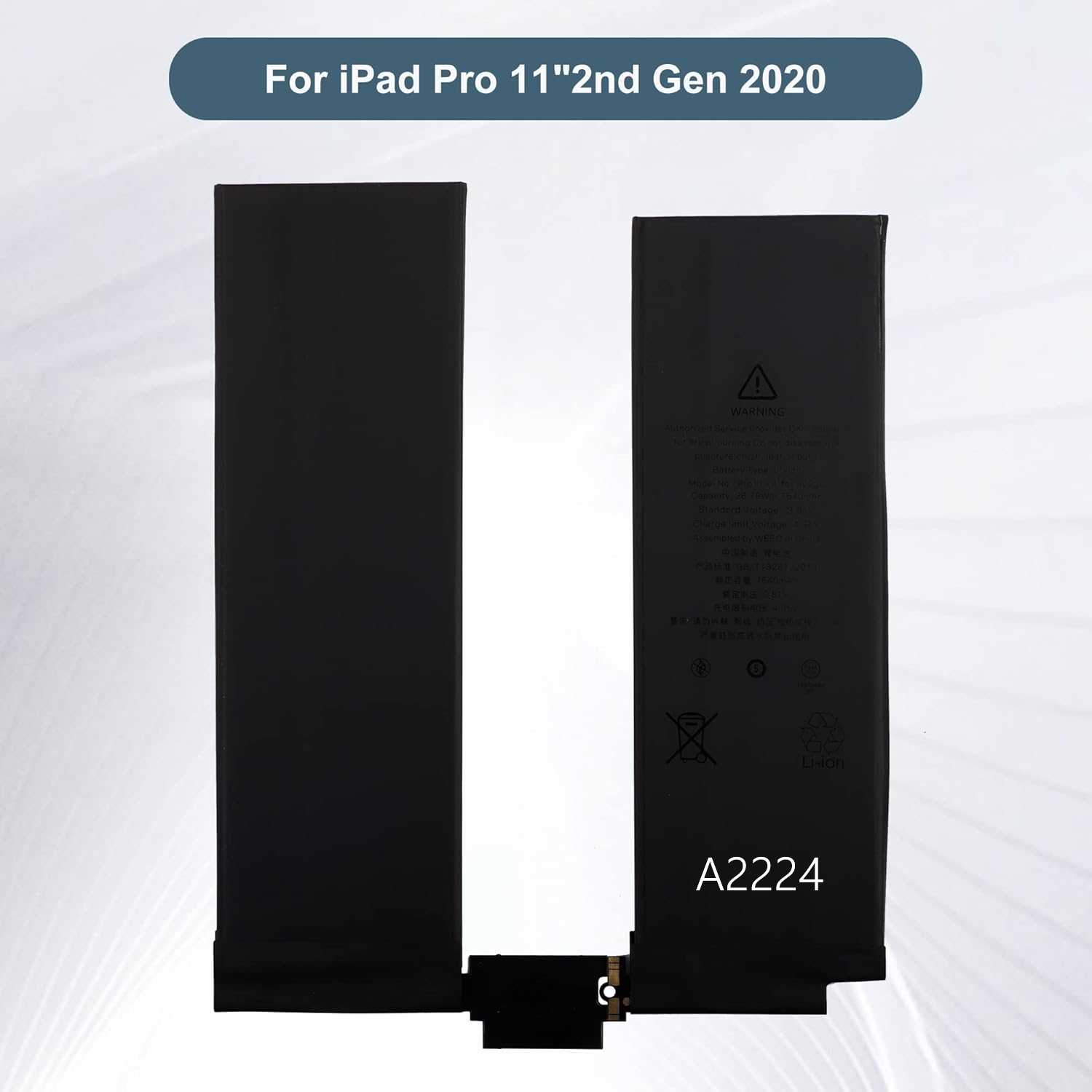 Apple iPad Pro 11 2.Nesil A2068 A2230 A2228 A2231 Batarya pil
