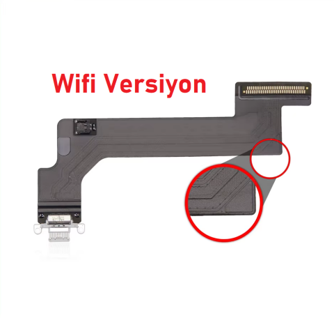 Apple iPad A16 11'' A3354 A3355 A3356 Şarj Soketi WİFİ Versiyon