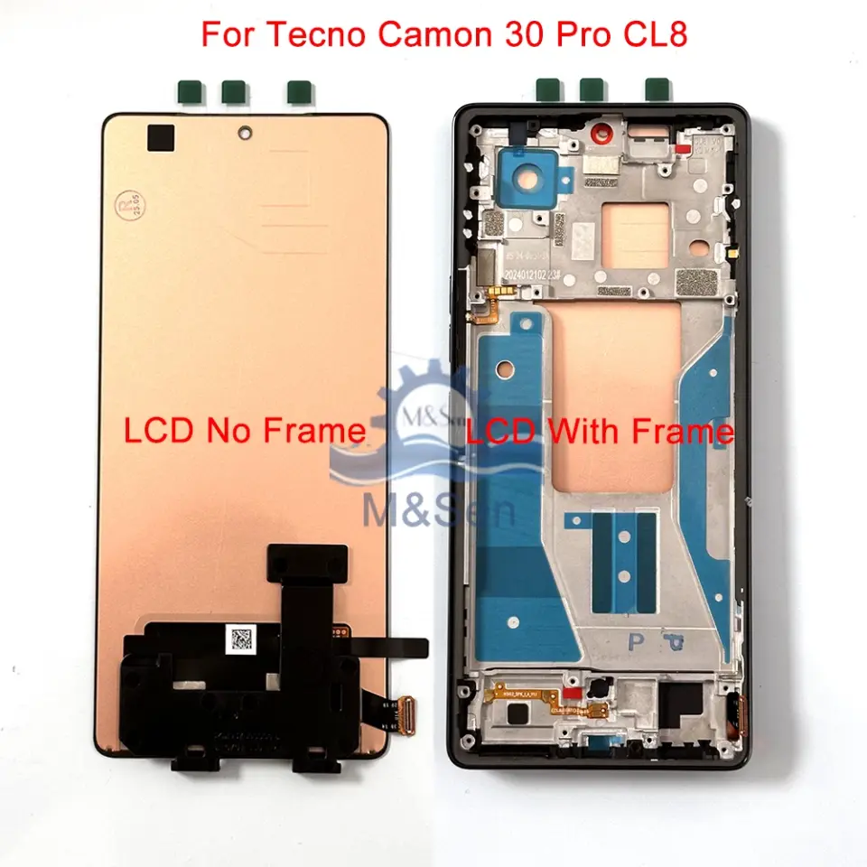 Tecno Camon 30 Pro 5G Lcd Ekran Dokunmatik Original Çıtalı