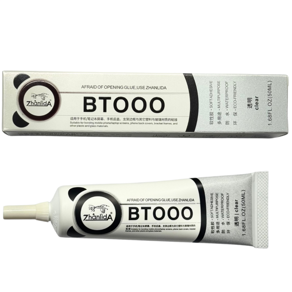Zhanlida BT000 Çok Amaçlı Yapıştırıcı Şeffaf 50ML