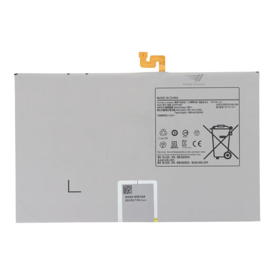 Samsung Galaxy Tab S7 FE SM-T735 Batarya Pil