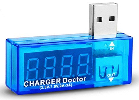 Usb Voltaj Tester Usb Şarj Ölçer