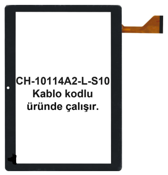 CH-10114A2-L-S10 Kablo Kodlu Dokunmatik Siyah