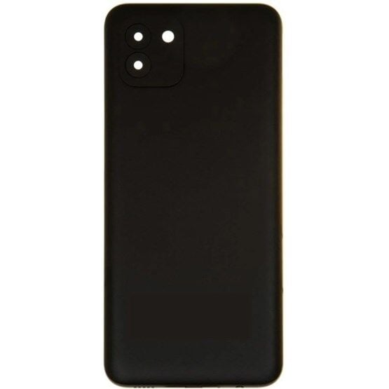 Samsung Galaxy A03 / SM-A035F Arka Kapak Pil Kapağı Siyah