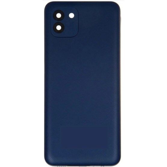 Samsung Galaxy A03 / SM-A035F Arka Kapak Pil Kapağı Mavi