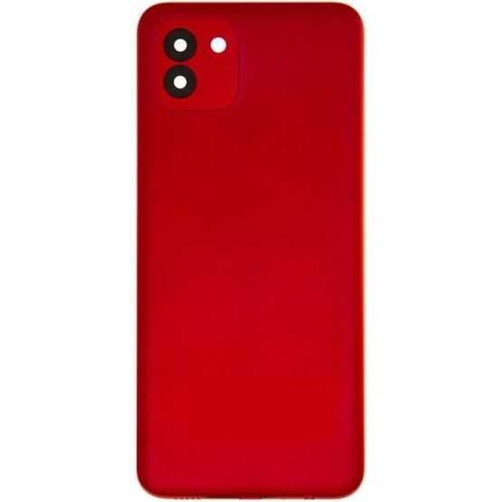 Samsung Galaxy A03 / SM-A035F Arka Kapak Pil Kapağı Kırmızı