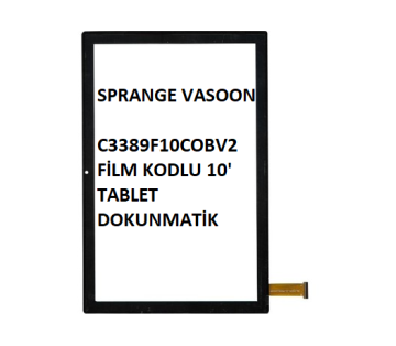 Sprange Vasoun 10' Tablet Dokunmatik
