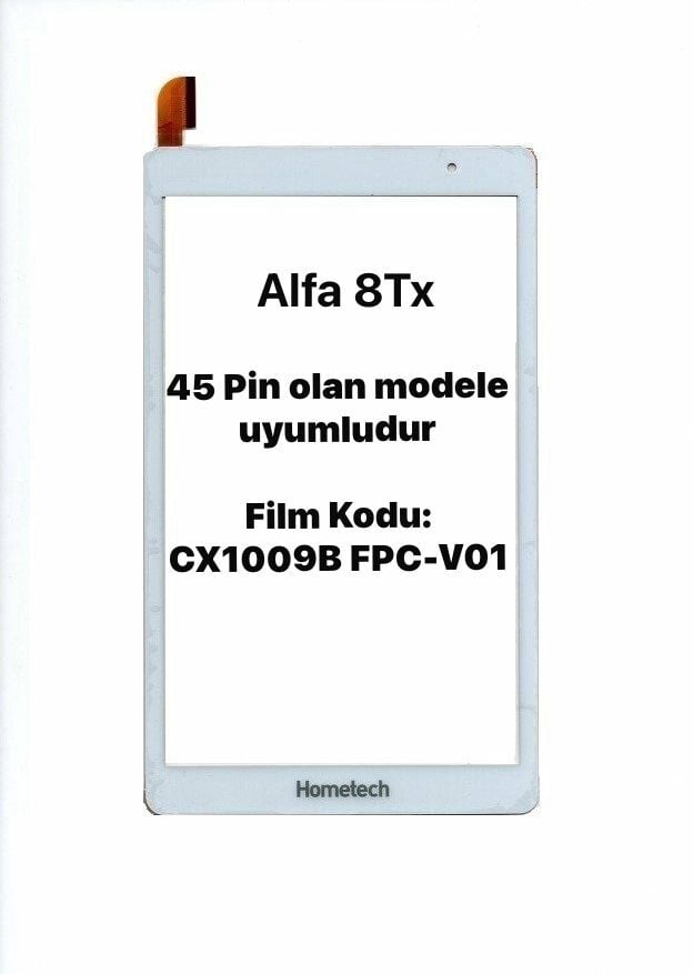 Hometech Alfa 8TX Dokunmatik 45 Pin - Model 2