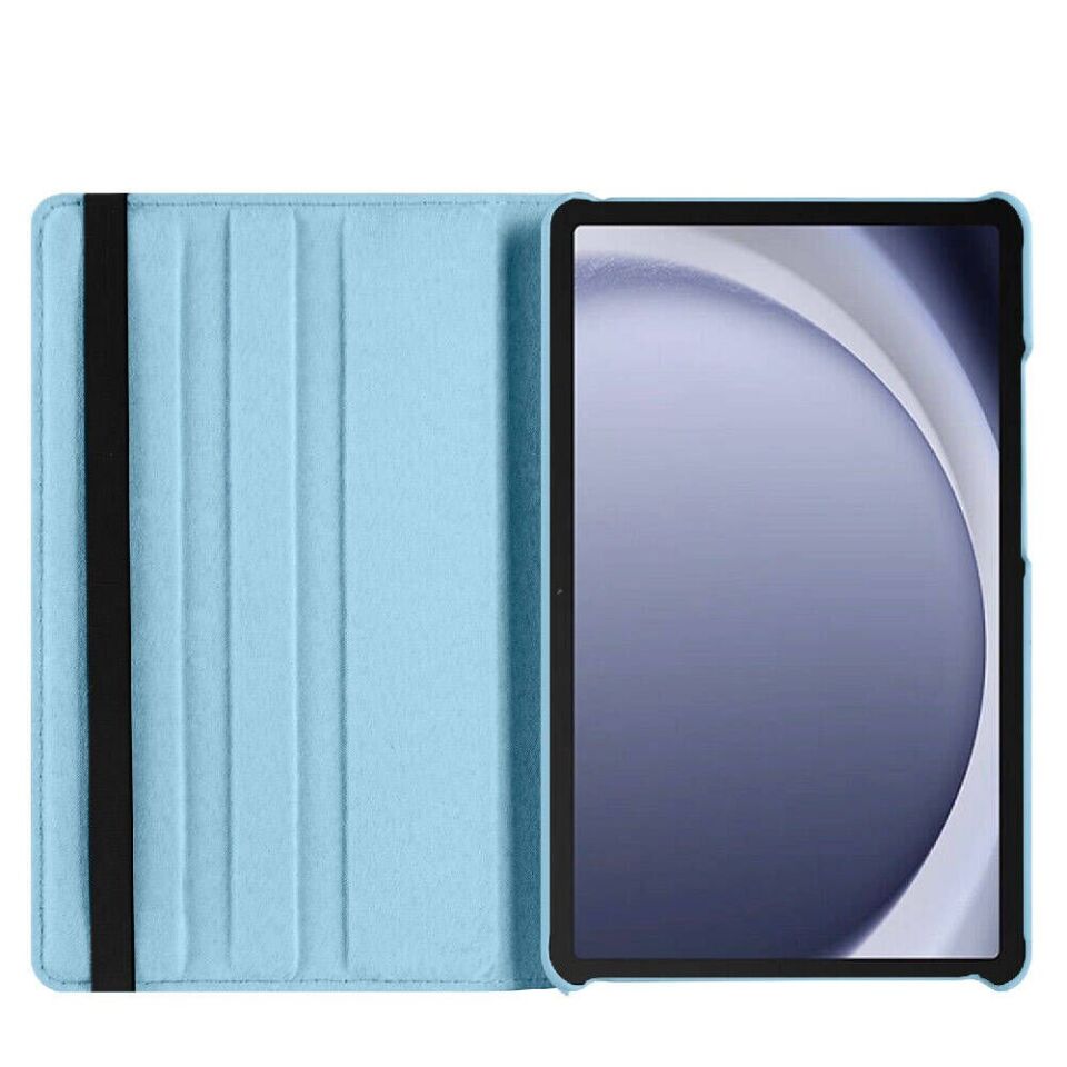 Samsung Galaxy Tab A11 SM-X133 / SM-X135 Dönerli Standlı Deri Kılıf