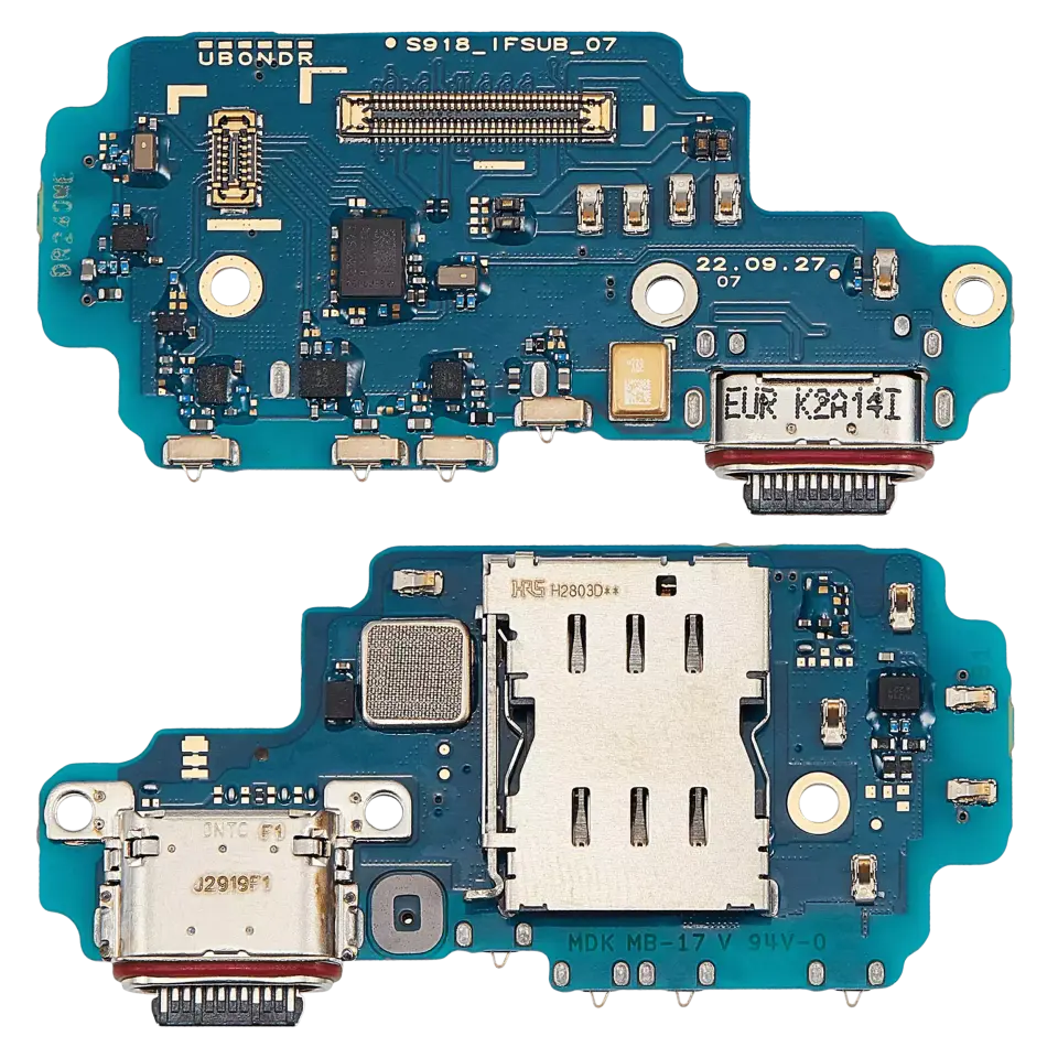Samsung Galaxy S23 Ultra / SM-S918B Şarj Soketi Bordu