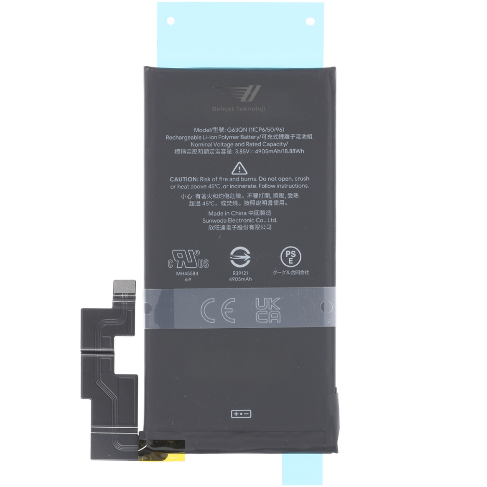 Google Pixel 6 Pro Batarya Pil