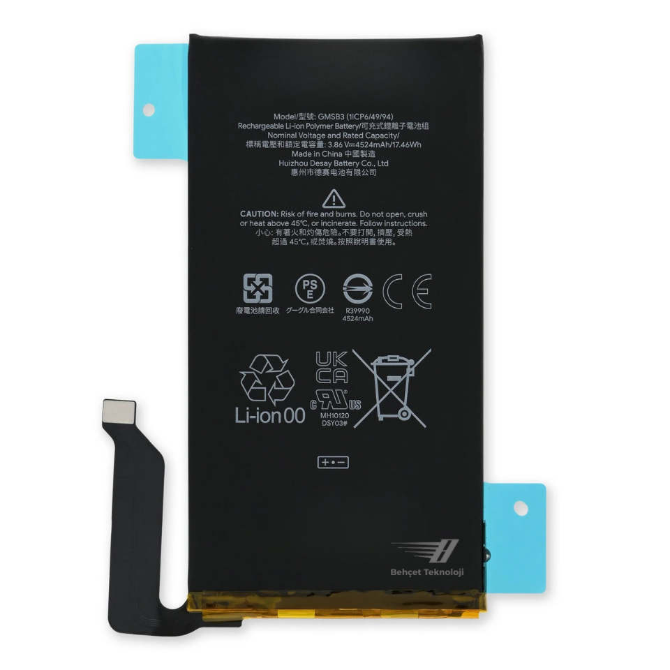 Google Pixel 6 Batarya Pil