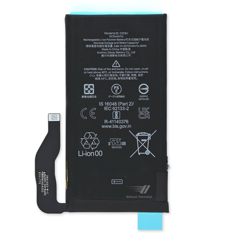 Google Pixel 7 Batarya Pil