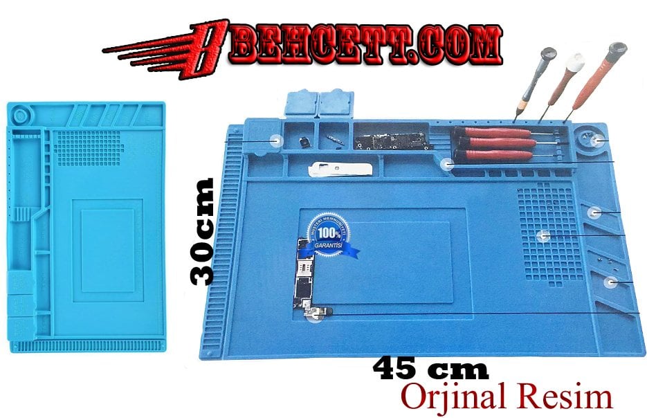 S-160 Profesyonel Manyetik Silikon Tamir Pedi(45X30 Cm)