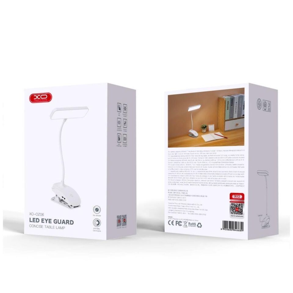 Göz Koruyucu Titreşimsiz Işıklı Masaüstü Aydınlatma Lambası