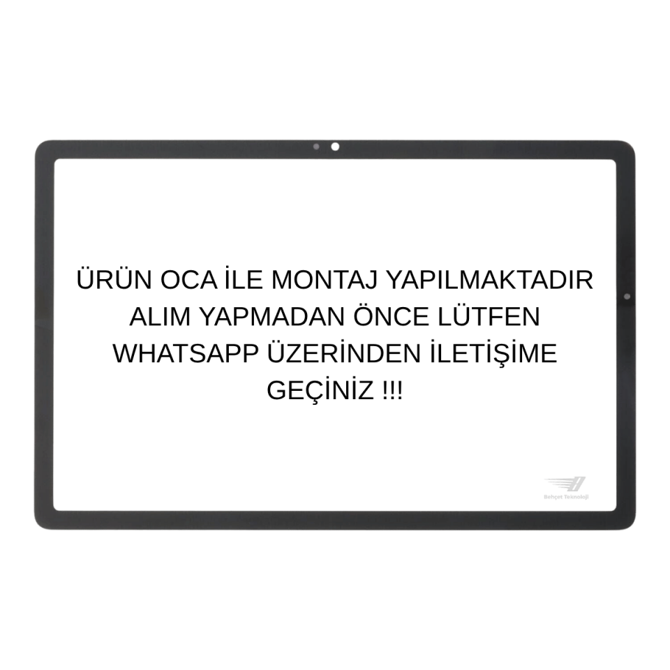 Samsung Galaxy Tab A9 Plus SM-X210 Ön Cam Lens Ocalı