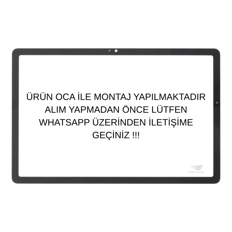 Samsung Galaxy Tab A9 Plus SM-X210 X215 X217 Ön Cam Lens Ocalı