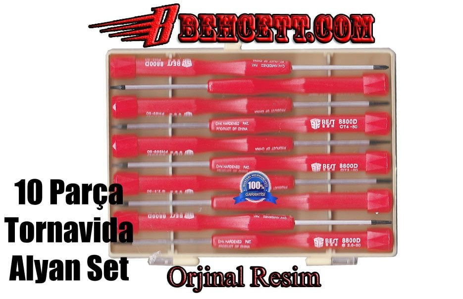 BEST bst-8800 Tornavida Set