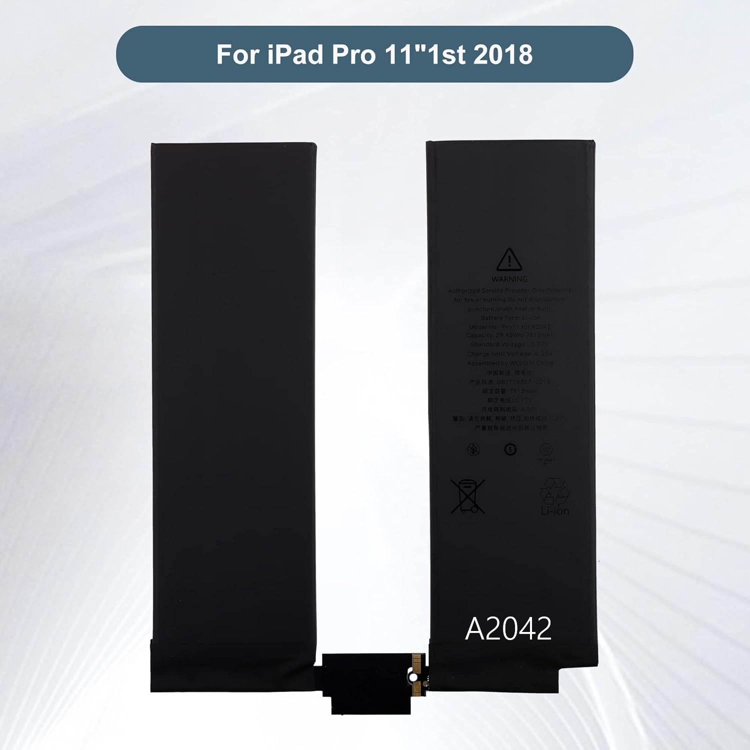 Apple iPad Pro 11'' 1.Nesil A1934 A1979 A1980 A2013 Batarya Pil A2042