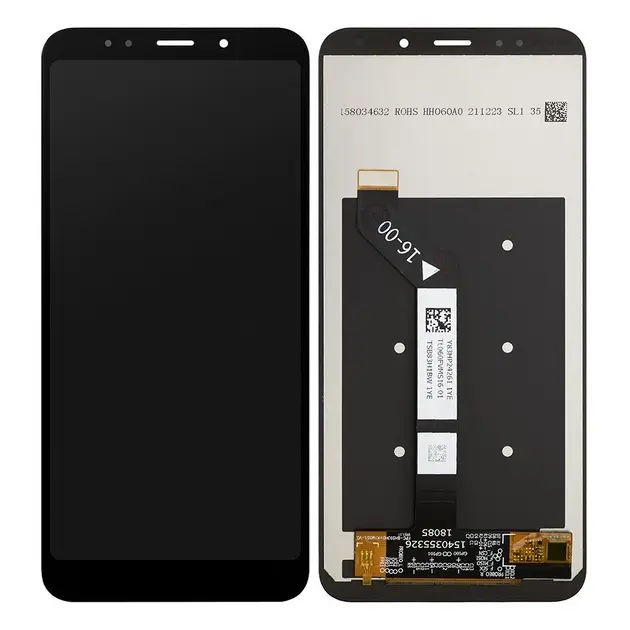 Xiaomi Redmi 5 Plus Lcd Ekran Dokunmatik Çıtasız Siyah
