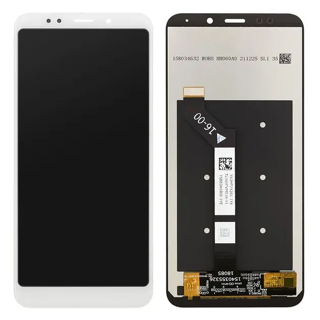 Xiaomi Redmi 5 Plus Lcd Ekran Dokunmatik Çıtasız Beyaz