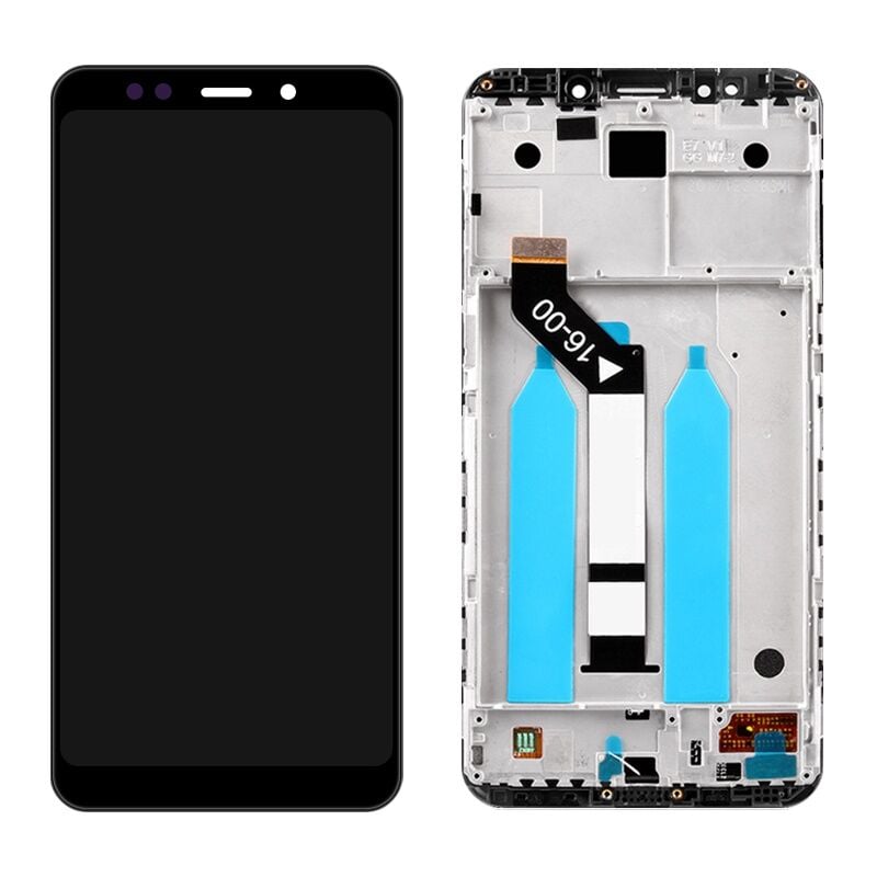 Xiaomi Redmi 5 Plus Lcd Ekran Dokunmatik Çıtalı Siyah