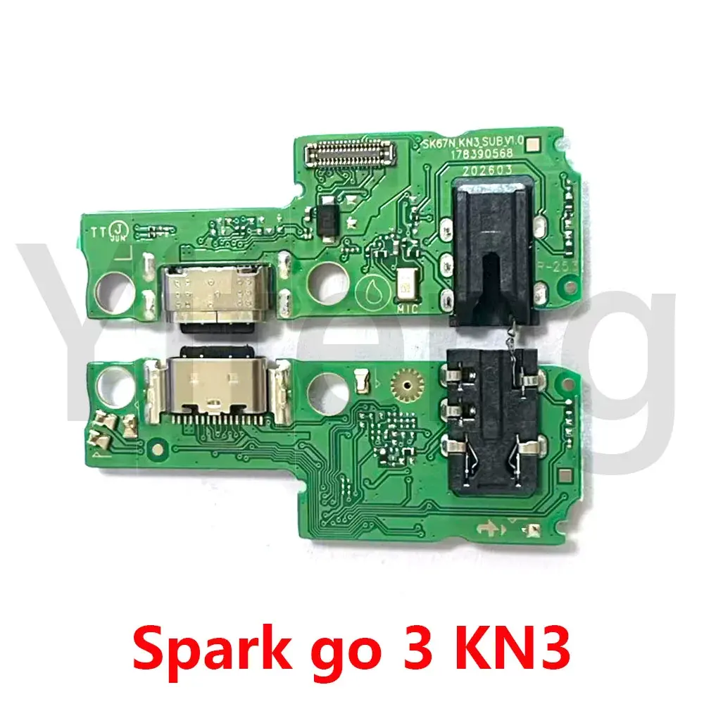 Tecno Spark Go 3 Şarj Soketi Bordu