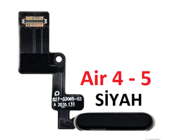 Apple iPad Air 4 - Air 5  A2072 A2316 A2324 A2325 On Off Güç Tuşu Siyah