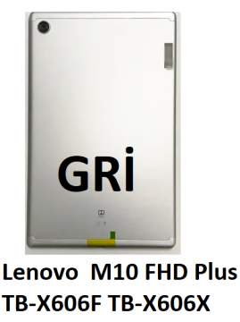 Lenovo  M10 FHD Plus TB-X606F TB-X606X Arka Kasa Kapak GRİ