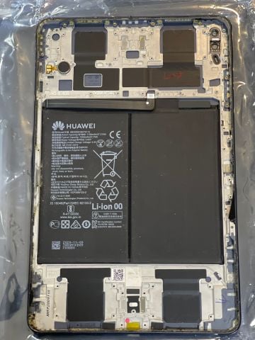 Huawei MatePad 10.4 BAH3-W09 BAH3-L09 BAH3-W19 BAH3-AL00 Arka Kasa Kapak + Batarya ORİJİNAL SERVİS ÇIKMASI