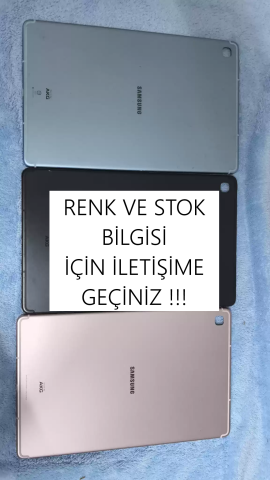 Samsung Galaxy Tab S6 Lite 10.4'' SM-P610 P615 SM-P617 Arka Kapak ÇIKMA 2.EL