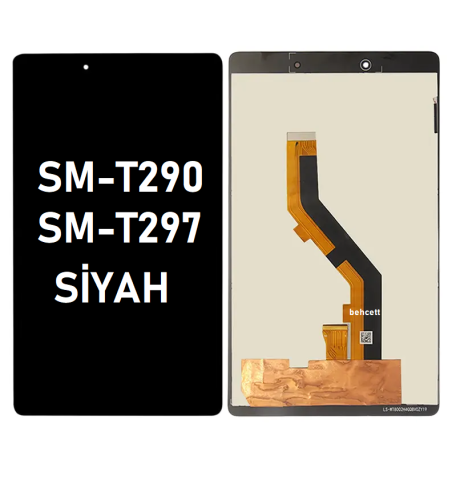 Samsung Galaxy Tab A 8 SM-T297 Lcd Ekran Dokunmatik Takım Siyah