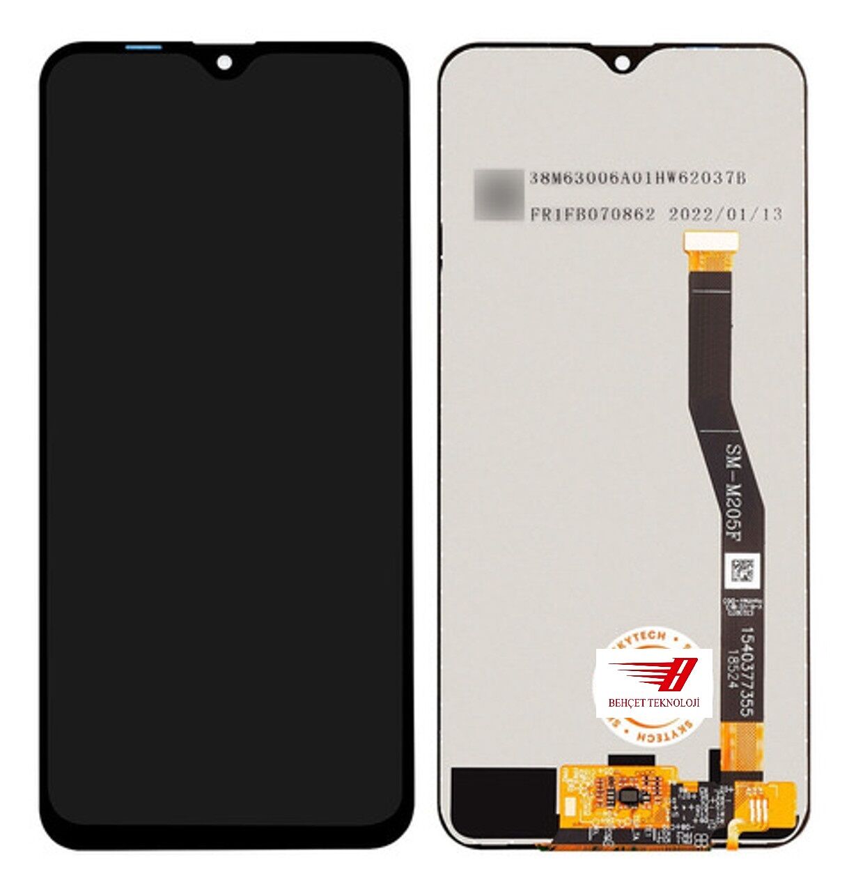 Samsung Galaxy M20 SM-M205F Lcd Ekran Dokunmatik Çıtasız